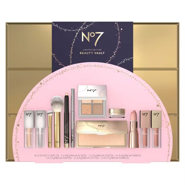 offer No7 Limited Edition Beauty Vault, €65