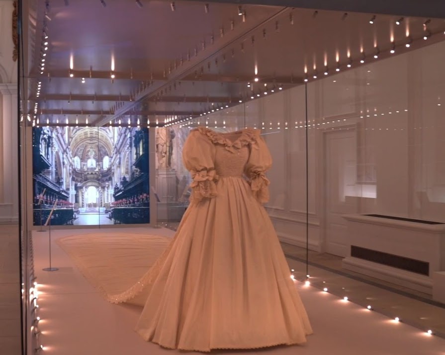 Princess Diana’s wedding dress on display at Kensington Palace for the first time in 25 years