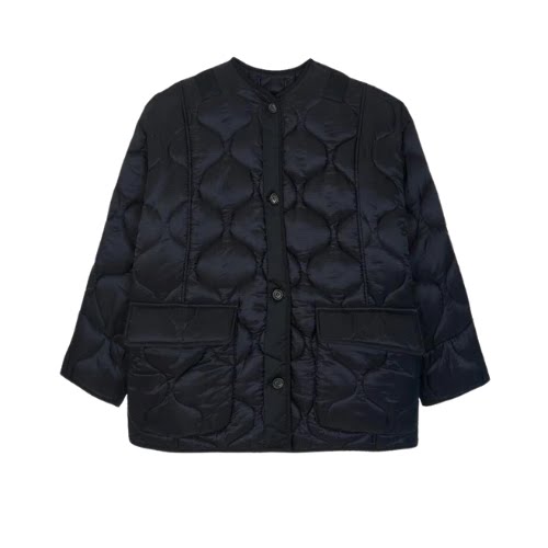Teddy Quilted Jacket in Black, €285