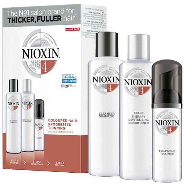 NIOXIN 3-Part System 4 Kit for Coloured Hair with Progressed Thinning, €54.99, Hair Republic