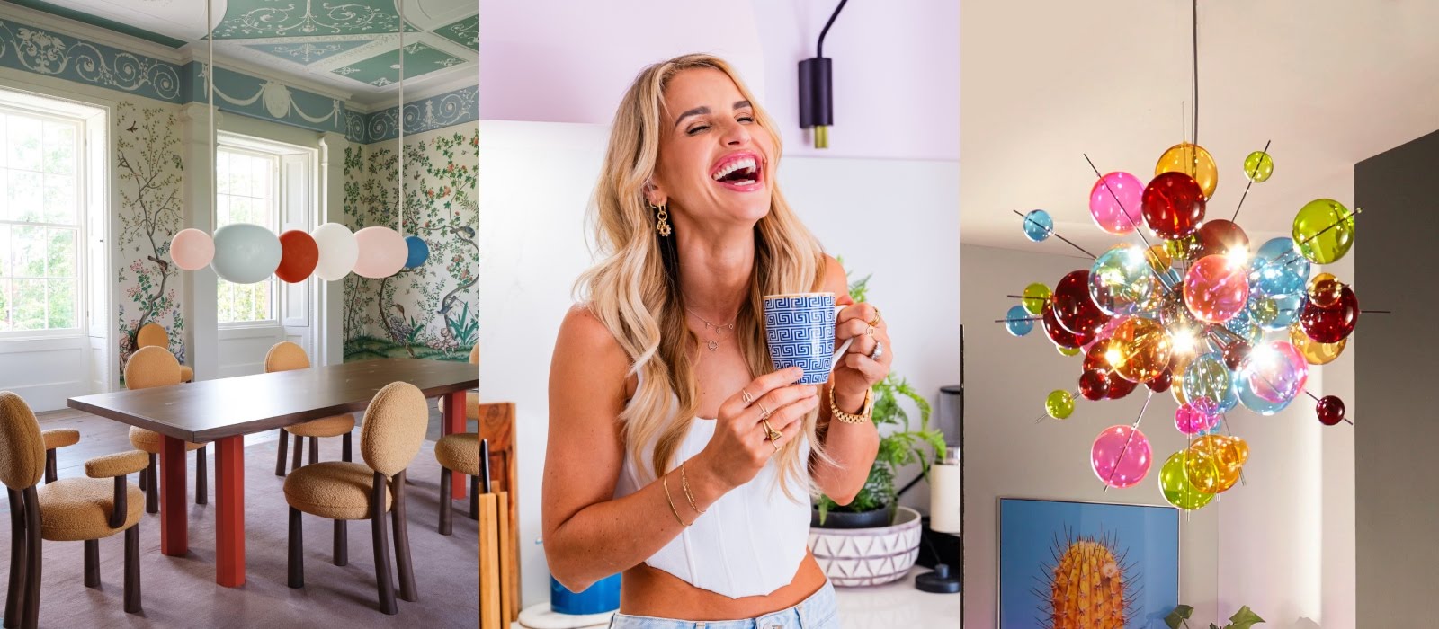 Vogue Williams on where she shops for playful lighting