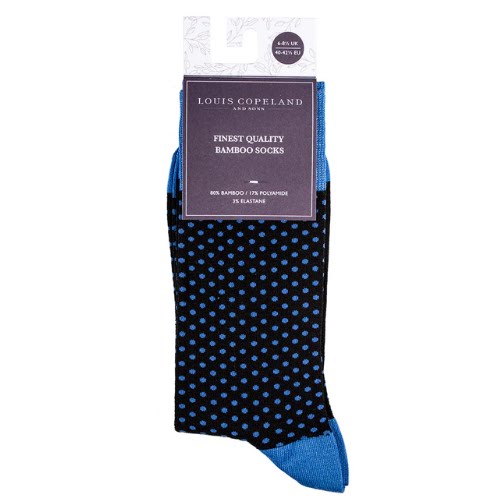 Louis Copeland Bamboo Dotted Print Socks, €10