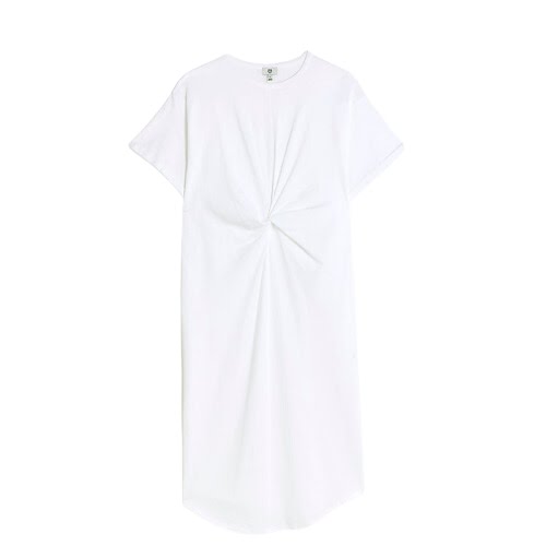 White Twist Midi Dress, €38