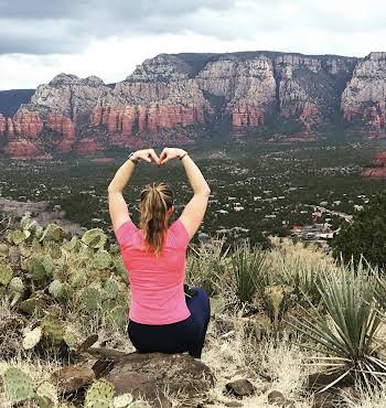 Leonie Corcoran in Sedona, US