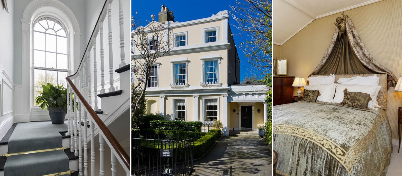 Take a tour of this Regency home perched along the Grand Canal