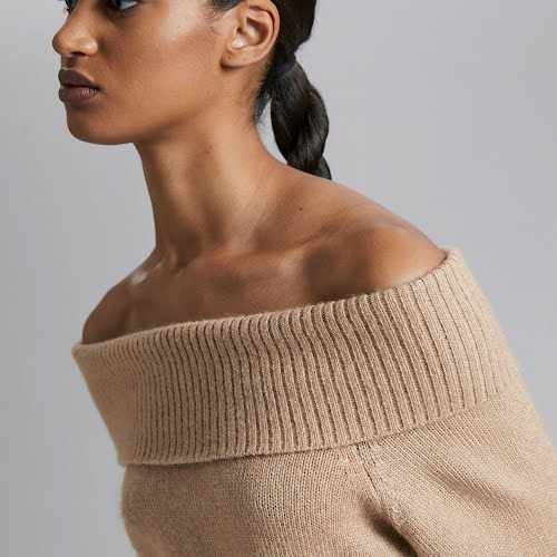 & Other Stories Chunky Off Shoulder Wool Jumper, €45