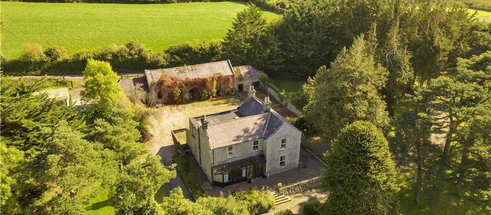 This charming Enniskerry farmhouse with gorgeous grounds is on the market for €2.5 million