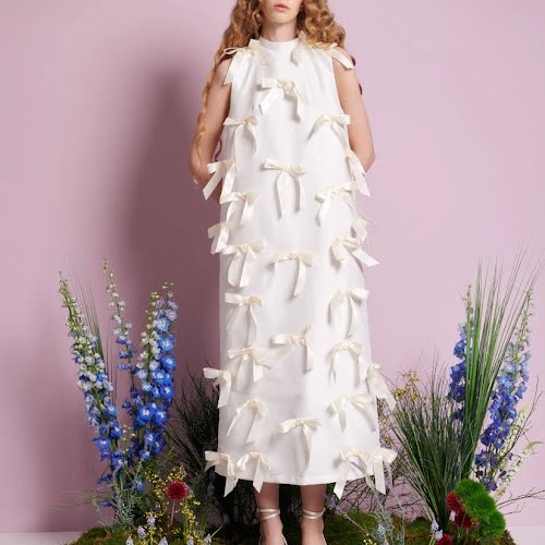 Sister Jane snowdrop bow midi dress, €123