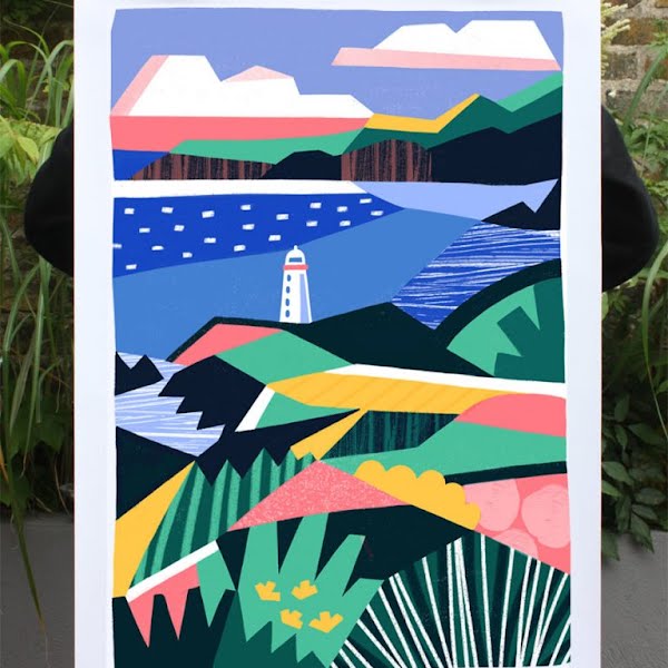 Claire Prouvost Howth Seaside, from €65, Jam Art Prints