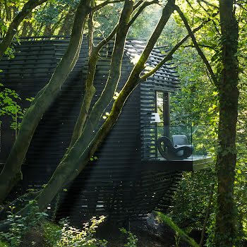 A nature retreat in the heart of Cork city, this cabin in the woods epitomises luxury