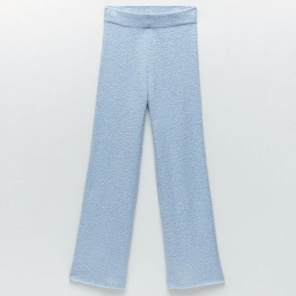 Knit trousers, €29.95, Zara