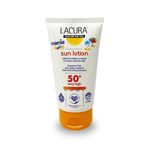 Lacura Mamia Baby Sun Lotion SPF50+, €2.99