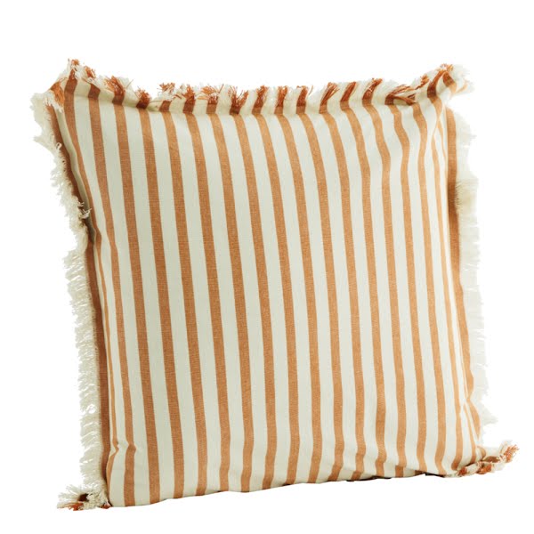 Honey stripe cushion, €32, April and the Bear