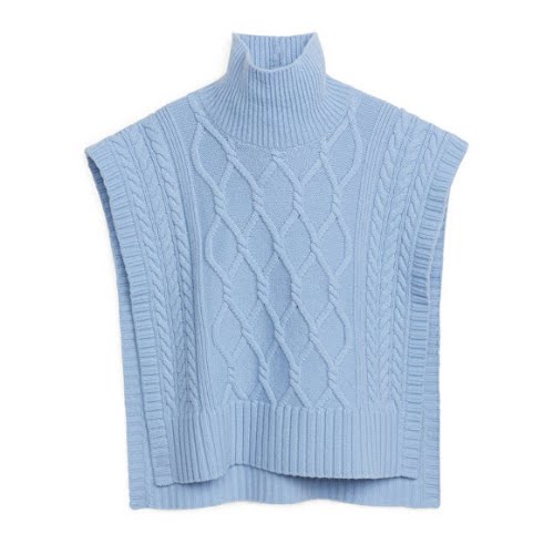 Arket Cable-Knit Wool Collar, €47