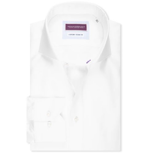 Louis Copeland Thomas Mason Twill Slim Single Cuff Shirt, €129