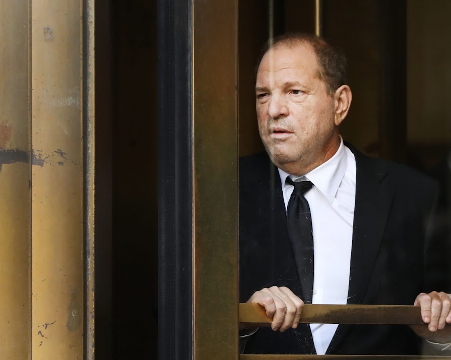 Two women confronted Harvey Weinstein at an event. They, and not Weinstein, were thrown out.