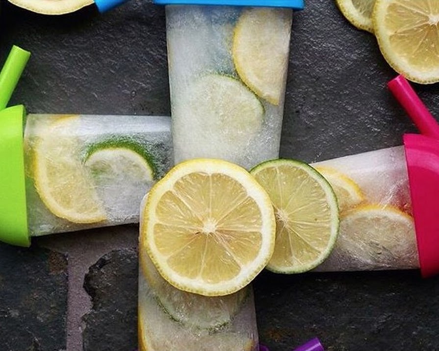 The ultimate heat wave recipe: Gin & tonic ice pops