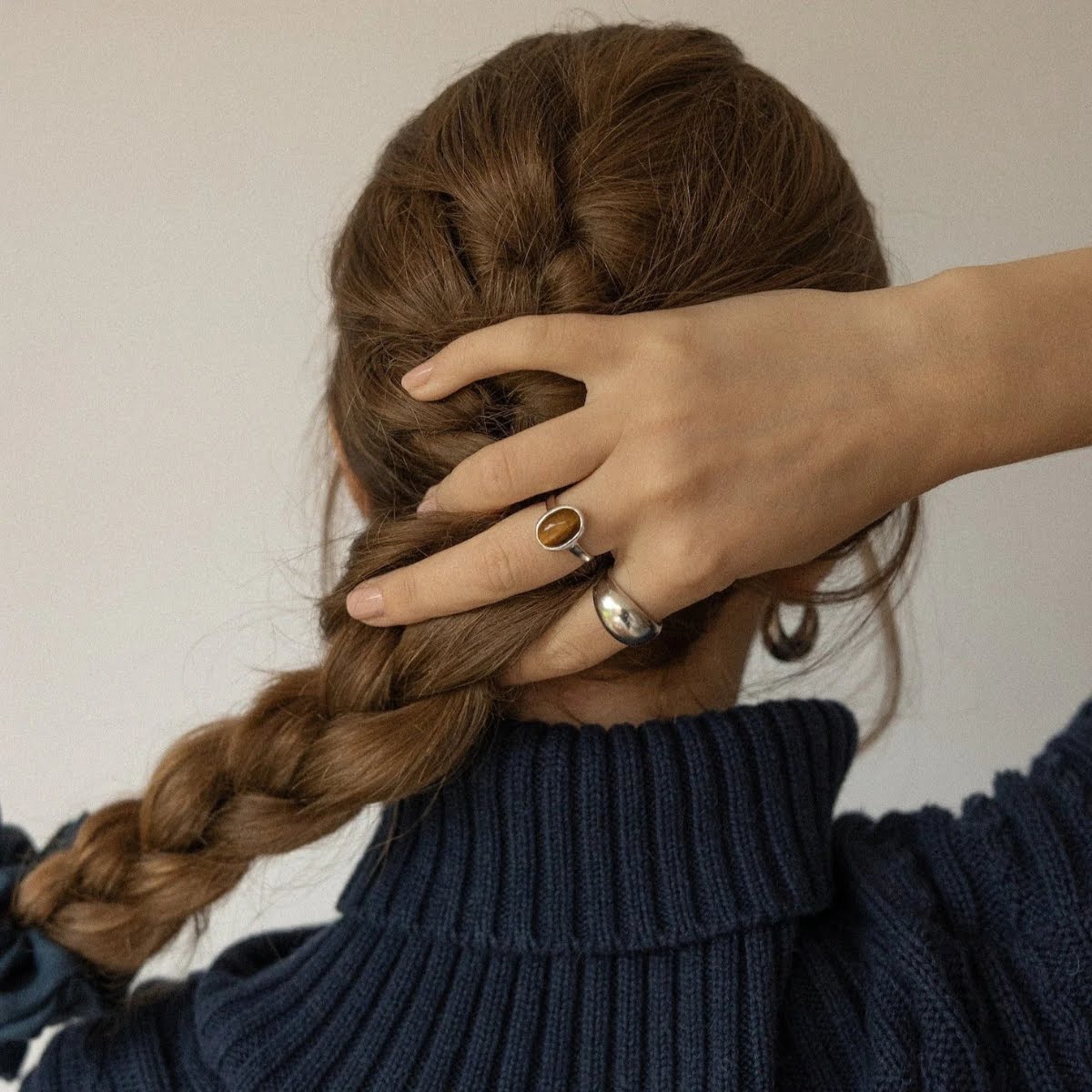 Lines & Currents The'Tiger's Eye' Oval Ring, €59.95