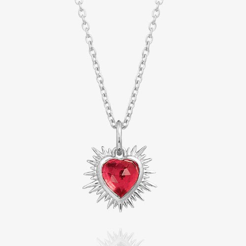 RJ x Nicola Coughlan For Choose Love Necklace in Silver