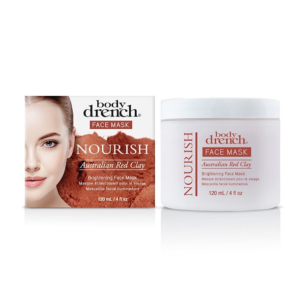 Body Drench Australian Red Clay Brightening Face Mask, €9
