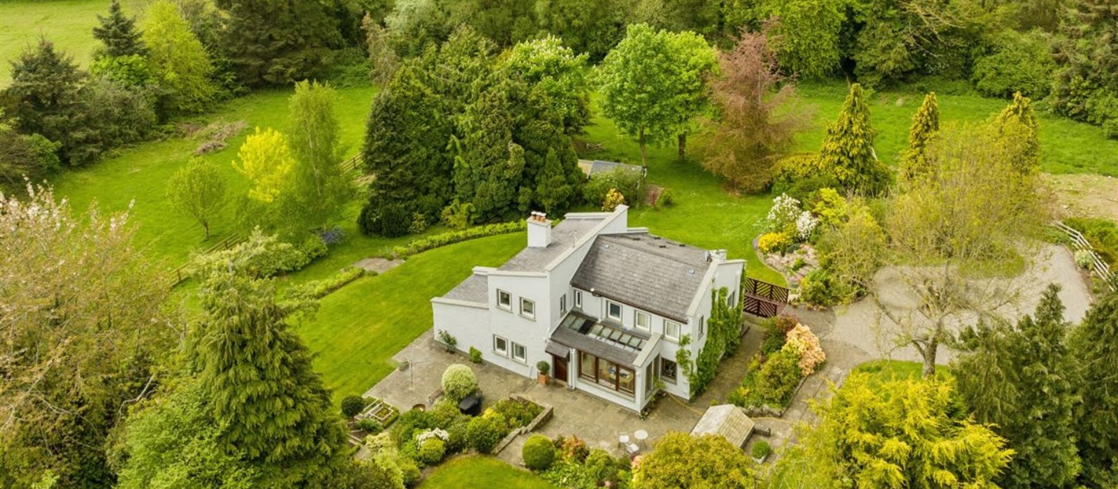 This picturesque, split-level home in Delgany is on the market for €945,000