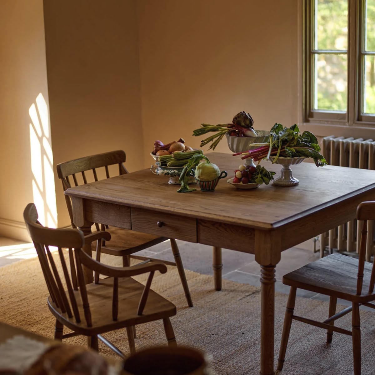 Stanton Oak Dining Table, £1,128, Rowen and Wren