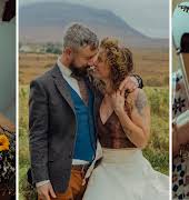 Real Weddings: Lucy and Matt’s utterly unique nuptials in Co Donegal