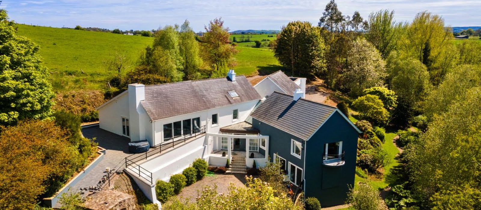 This six-bedroom home with a ‘a Christmas tree forest’ is on the market for €1.25 million
