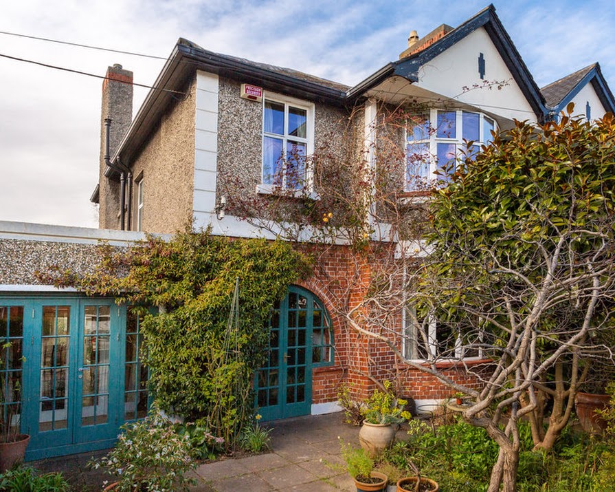 This three-bed semi-d in Sandymount with a beautiful garden is for sale for €1 million