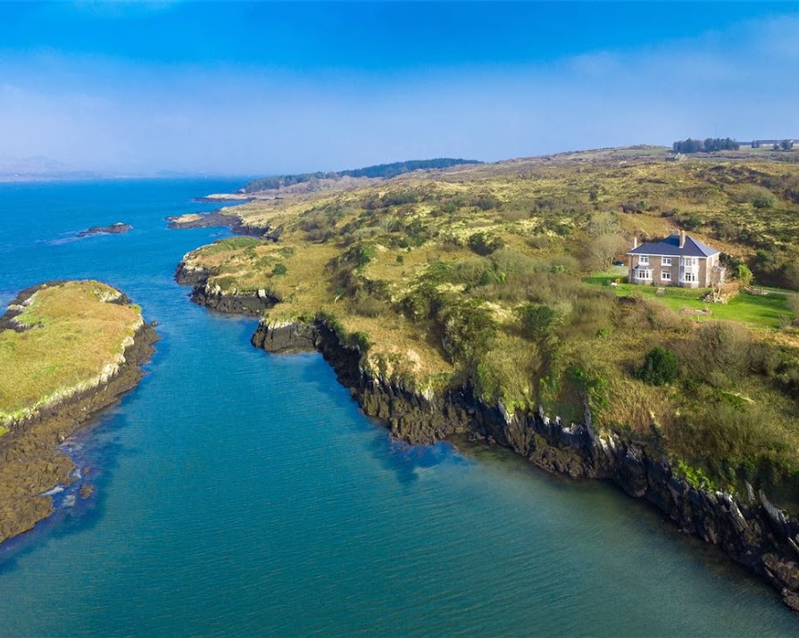 Foreshore access and stunning sea views in this historic West Cork home for sale for €345,000