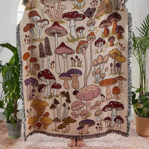 Urban Outfitters, Valley Cruise Fungi Art Throw, €155