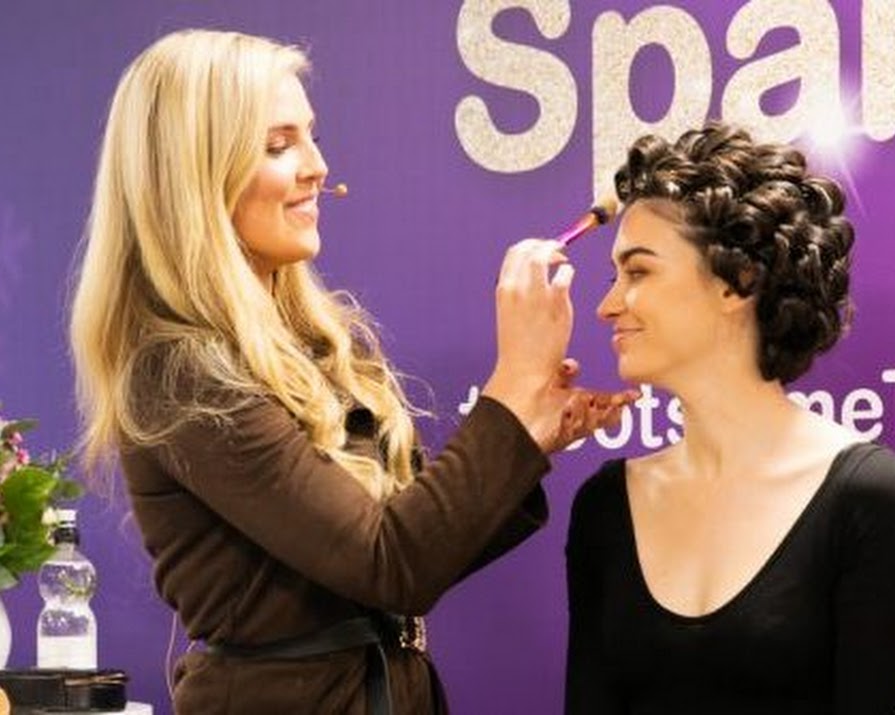 Social Pics: Boots Christmas Beauty Presents Aimee Connolly And Debbie Blake Carr