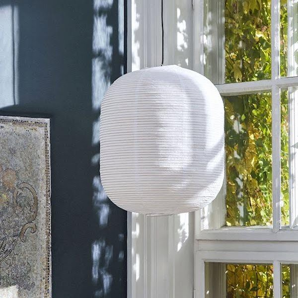 Rice Paper lamp shade, €39, Industry & Co