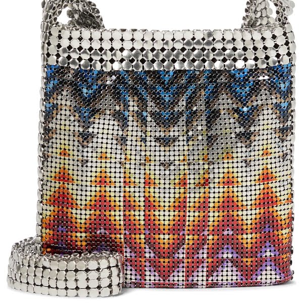 Paco Rabanne Pixel Patchwork Mini Shoulder Bag, €520, My Theresa
