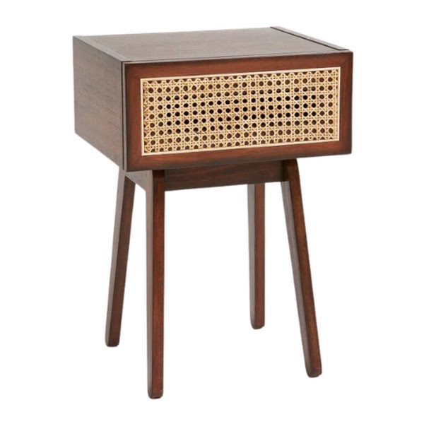 Rattan Drawer Bedside Table, €179, H&M Home