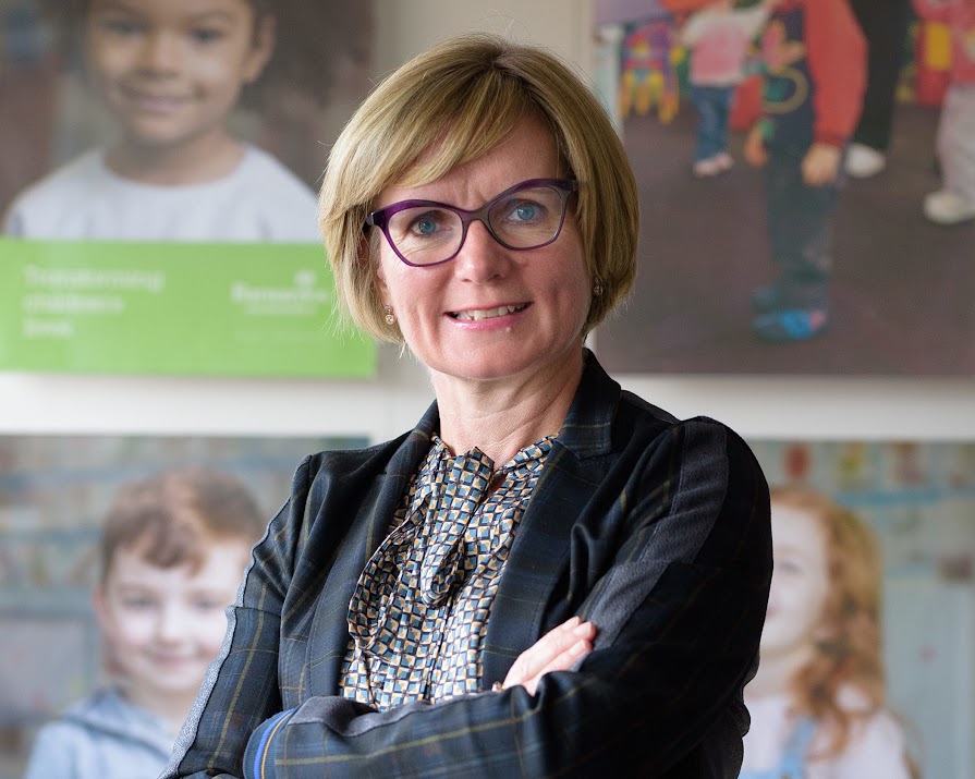 Helen Kelly, board director of Barnardos: “The challenge isn’t just to help; it’s to encourage others to help too”