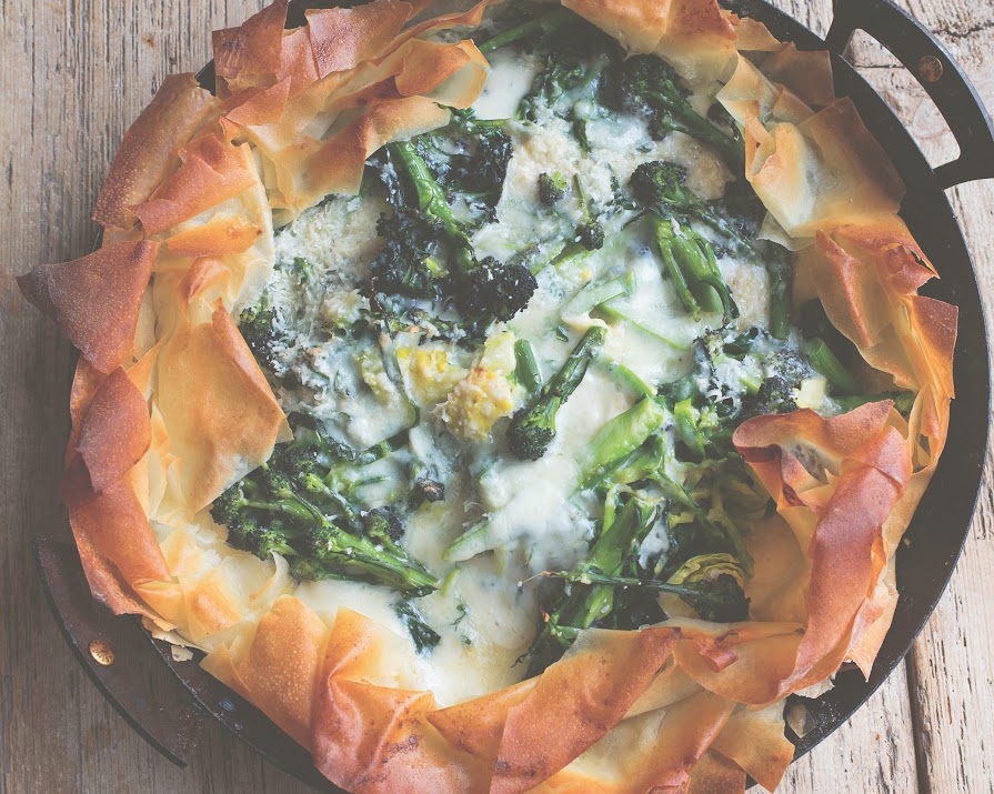 Nigel Slater’s cheesy, green galette – comfort food in half an hour