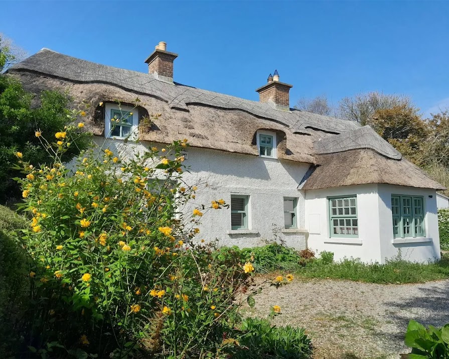 This charming thatched cottage is on the market for €375,000