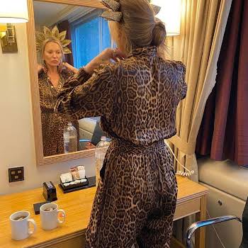 Show us your spots: Kate Moss’ love for leopard print continues