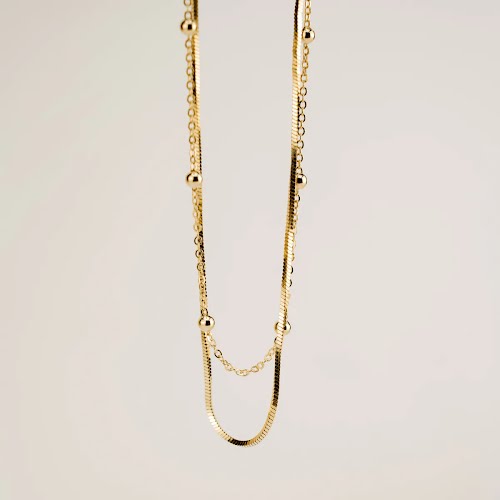 Unity Gold Necklace, €93.95