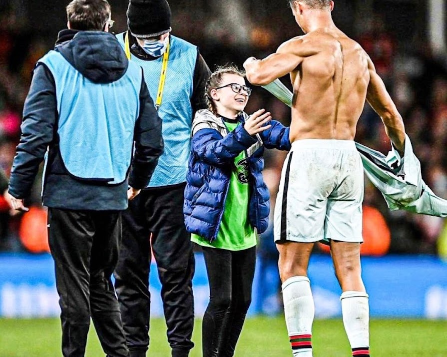 11-year-old Dublin girl says Ronaldo made her ‘dream come true’