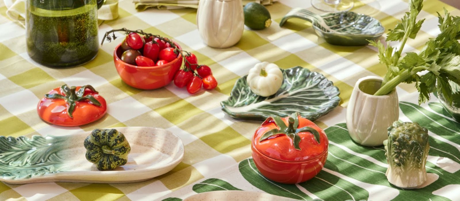 Vegetable inspired tableware to brighten your table this autumn