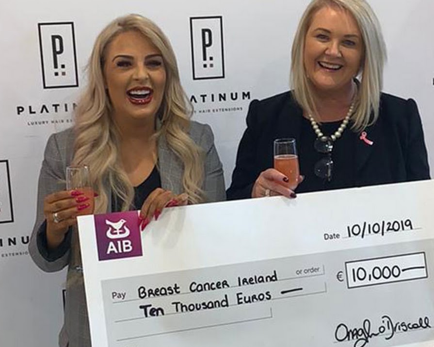 Hair extensions brand raises €10k for breast cancer awareness one Instagram like at a time