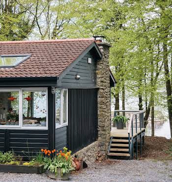 Irish lakeside house