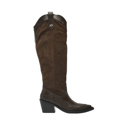 Asra Kaja Knee High Boots in Dark Brown, €130/95