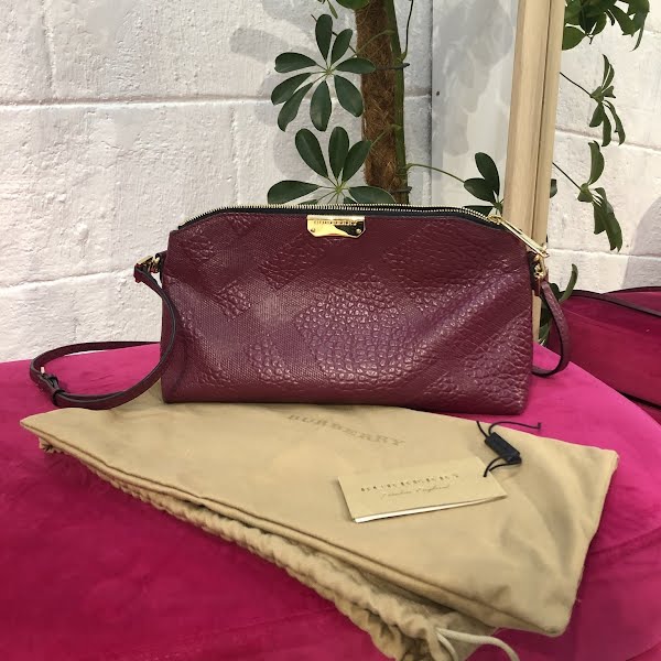 Burberry Burgundy Handbag, €399