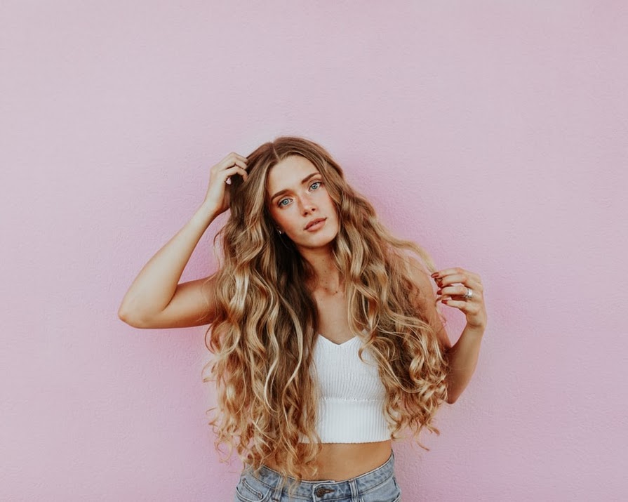 WIN: A full head of microbead hair extensions