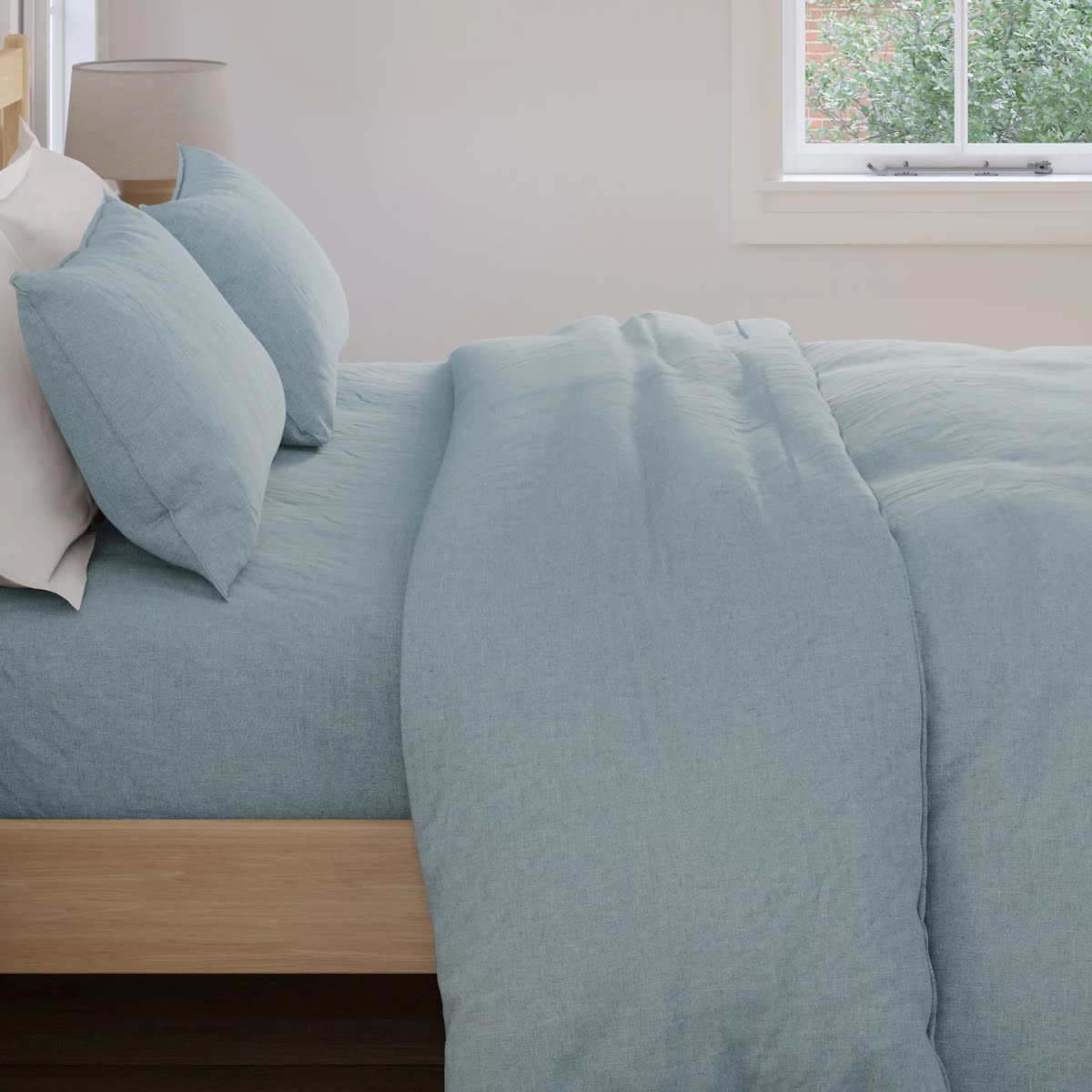 Pure Linen Bedding Set, €105-€140, M&S