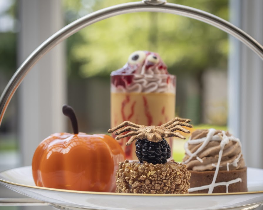 This Dublin hotel is putting a Halloween spin on their afternoon tea for one week only