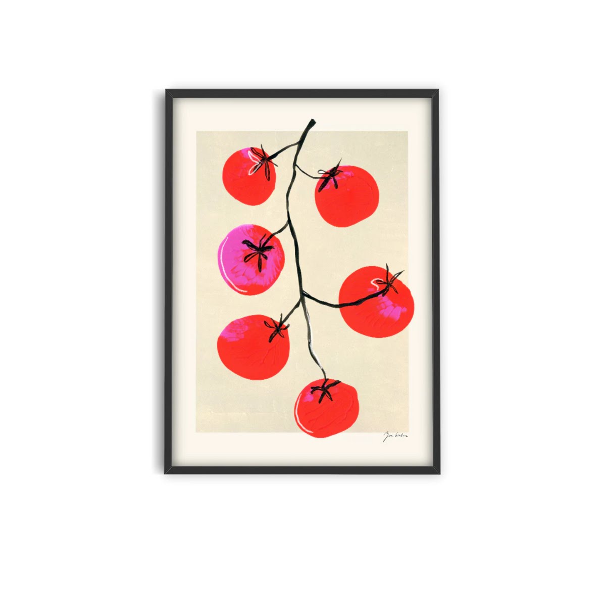 Tomatoes print, Zoe Wodarz, €45